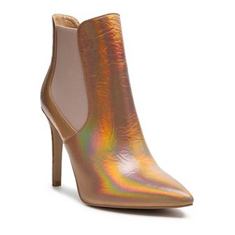 Rag & Co Molina Women's Leather High Heel Chelsea Boots