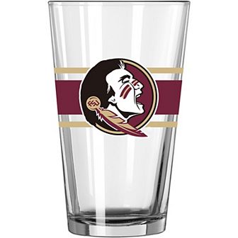 Florida State Seminoles 16oz. Stripe Pint Glass