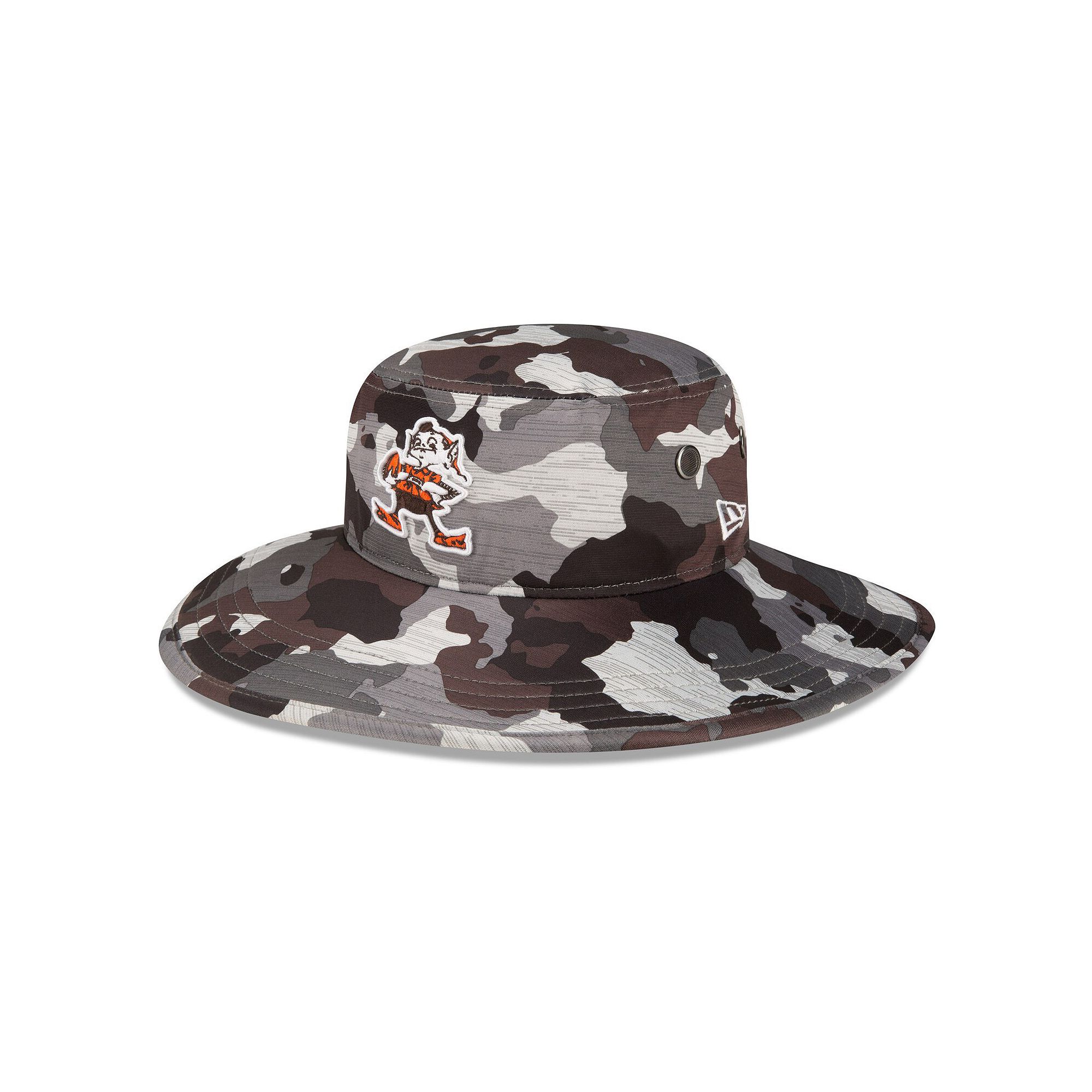 Mens New Era Camo Cleveland Browns 2022 NFL Training Camp Official Histori