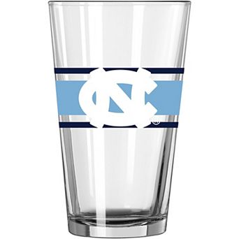North Carolina Tar Heels 16oz. Stripe Pint Glass