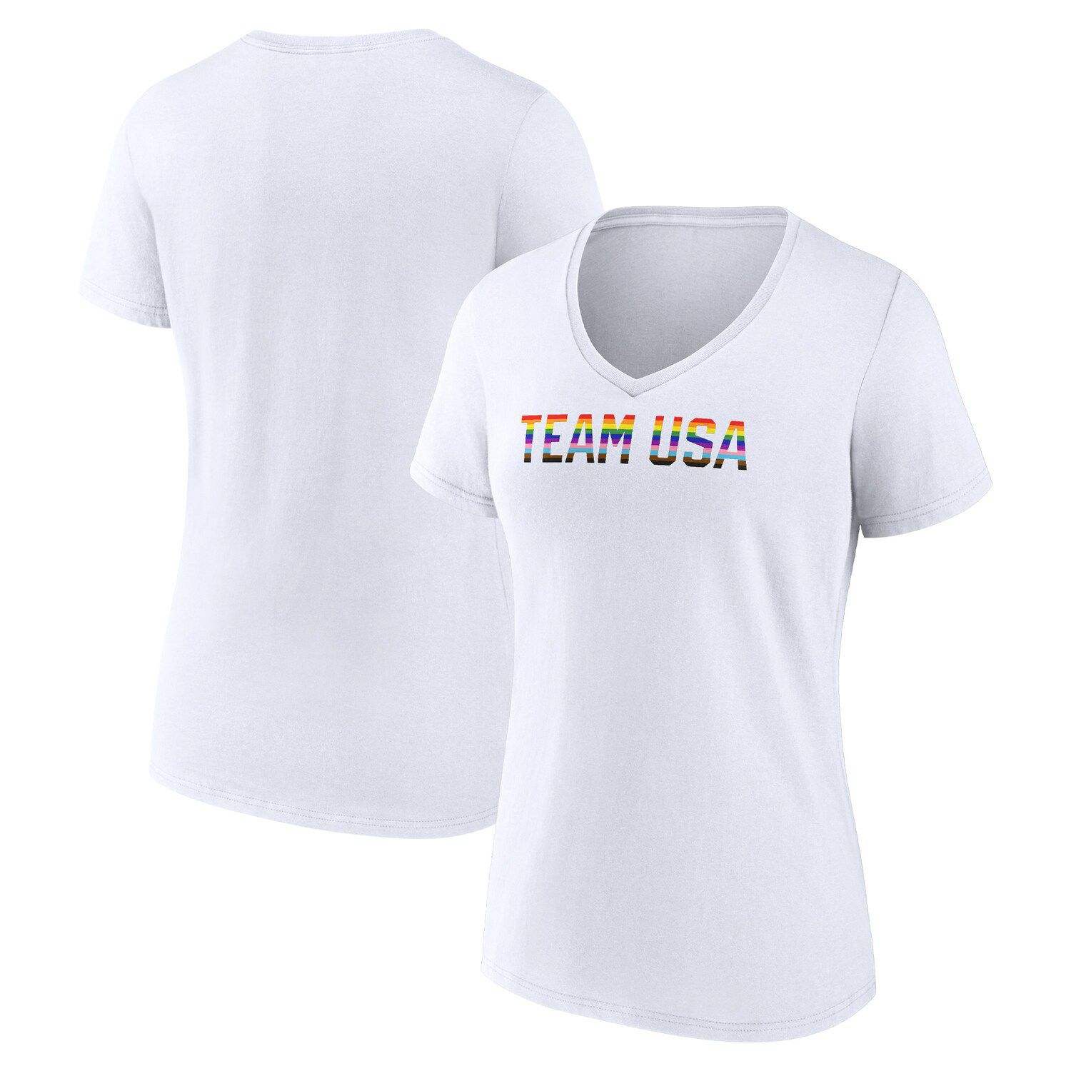 Women's Fanatics Branded White St. Louis Cardinals City Pride V-Neck T-Shirt Size: Medium