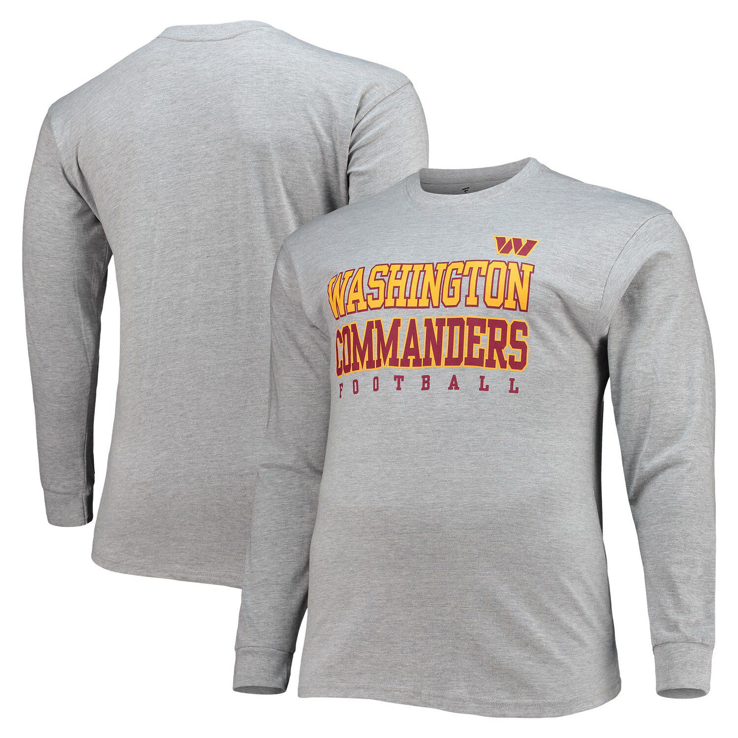 Men's Washington Commanders Starter Burgundy/White Halftime Long Sleeve  T-Shirt