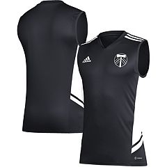 LAFC adidas 2023 On-Field Sleeveless Training Jersey - Gray