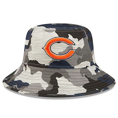 Men's New Era Camo Chicago Bears 2022 NFL Training Camp Official Bucket Hat