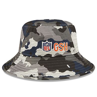 Men's New Era Camo Chicago Bears 2022 NFL Training Camp Official Bucket Hat