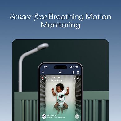 Nanit Pro Smart Baby Monitor & Wall Mount