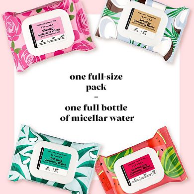 Cleansing + Exfoliating Wipes