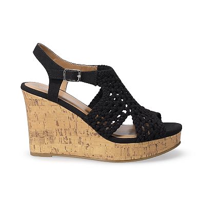 Sonoma Goods For Life Taffy Women's Wedge Sandals