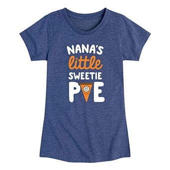 Girls 7-16 Nana's Little Sweetie Pie Graphic Tee