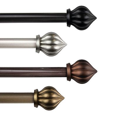 Rod Desyne Primrose 5/8" Curtain Rod 84"-120"