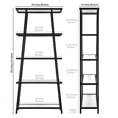 Finley & Sloane Yair Rectangular Bookcase