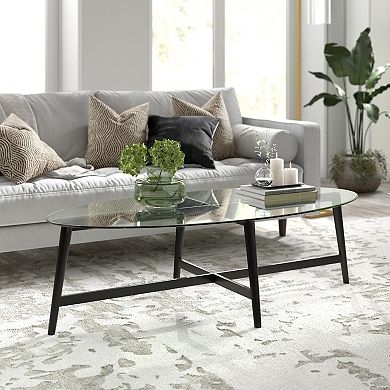 Finley & Sloane Olson Oval Coffee Table