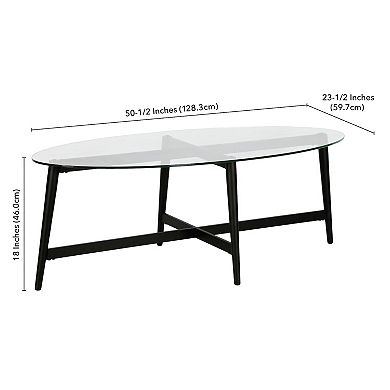 Finley & Sloane Olson Oval Coffee Table