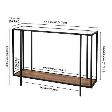 Finley & Sloane Vireo Rectangular Console Table