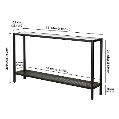 Finley & Sloane Rigan Rectangular Console Table