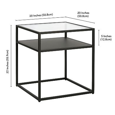 Finley & Sloane Ada Square Side Table