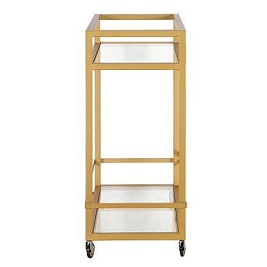 Finley & Sloane Wilson 2-Tier Bar Cart