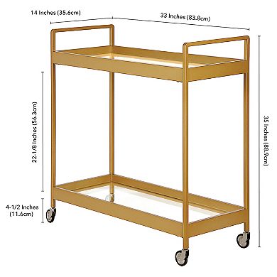 Finley & Sloane Cooper Bar Cart