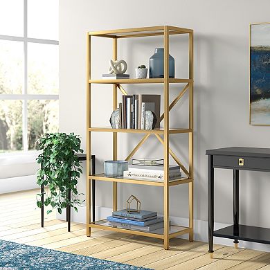 Finley & Sloane Etta 4-Shelf Bookcase