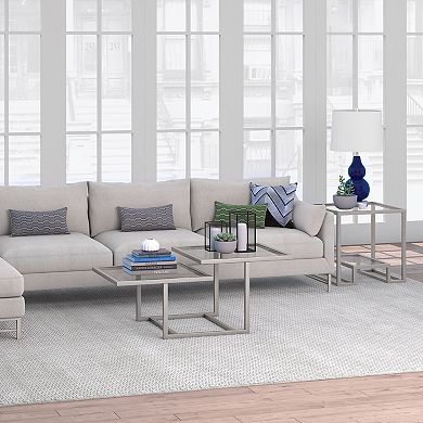 Finley & Sloane Amalie 43'' Wide Square Coffee Table