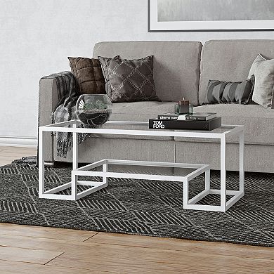 Finley & Sloane Athena 45'' Wide Rectangular Coffee Table