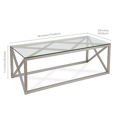 Finley & Sloane Dixon Rectangular Coffee Table