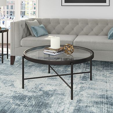 Finley & Sloane Duxbury Round Coffee Table