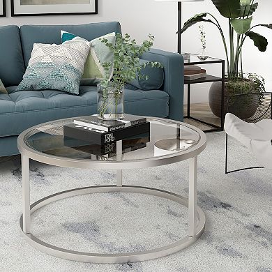 Finley & Sloane Parker 35'' Wide Round Coffee Table