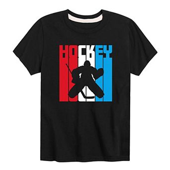 Boys 8-20 Retro Hockey Graphic Tee