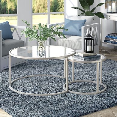 Finley & Sloane Watson Round Coffee Table