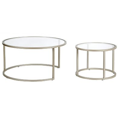 Finley & Sloane Watson Round Coffee Table