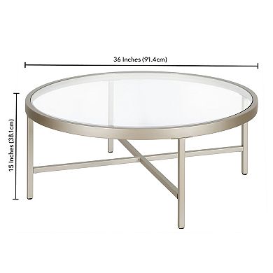 Finley & Sloane Xivil Round Coffee Table