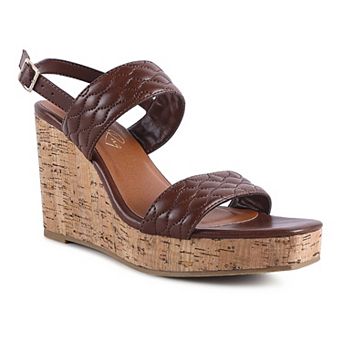 London Rag Mohana Women's Wedge Sandals