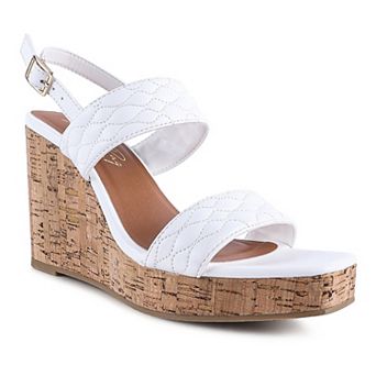 London Rag Mohana Women's Wedge Sandals