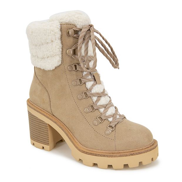 Heeled hiking shop boots