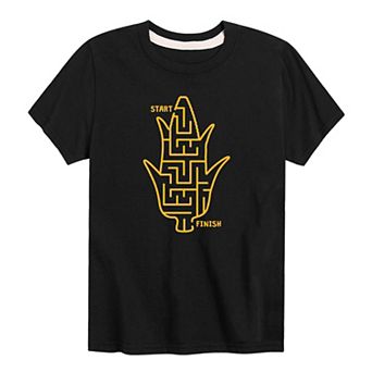Boys 8-20 Corn Maize Fall Graphic Tee