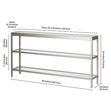 Finley & Sloane Alexis 3-Tier Console Table