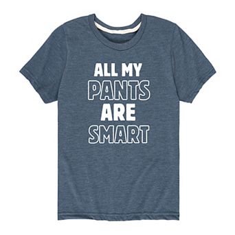 Boys 8-20 All My Pants Are Smart Graphic Tee