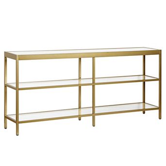 Finley & Sloane Alexis Metal 3 tier Console Table