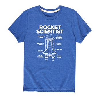 Boys 8-20 Rocket Scientist Graphic Tee