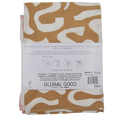 Global Good by To The Market Gift Wrap