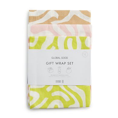 Global Good by To The Market Gift Wrap