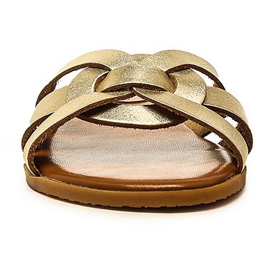 Rag & Co Aris Women's Strappy Slip-On Sandals