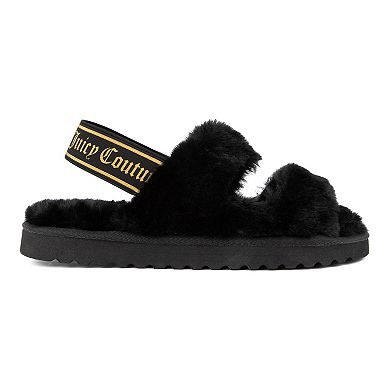 Juicy Couture Greer Women's Faux Fur Slippers