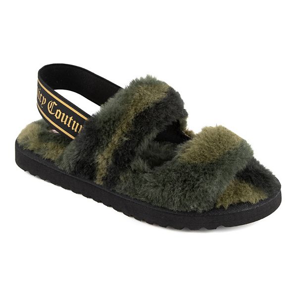 juicy couture slippers with strap