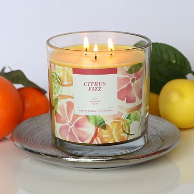 Sonoma Goods For Life® Citrus Fizz 14-oz. Candle Jar