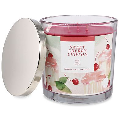 Sonoma Goods For Life® Sweet Cherry Chiffon 14-oz. Candle Jar