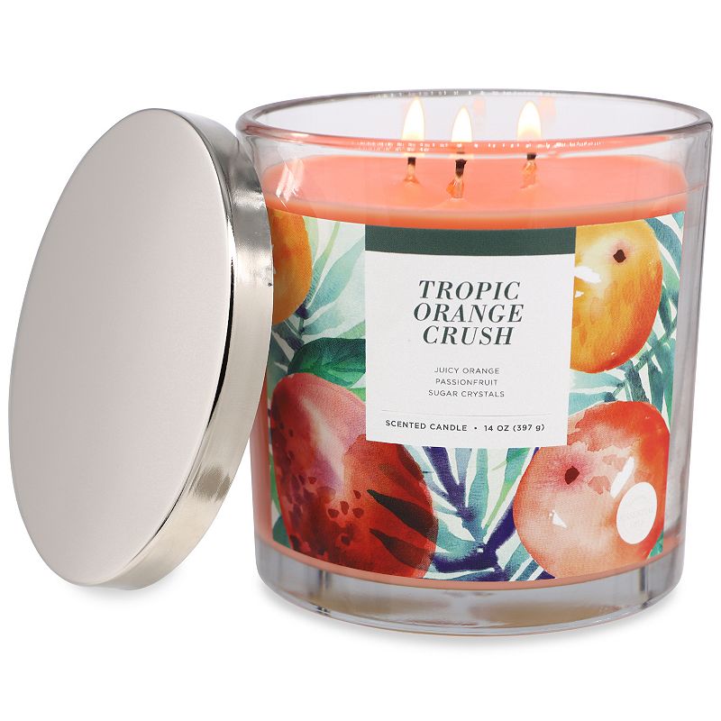 Sonoma Goods For Life Tropic Orange Crush 14-oz. Candle Jar