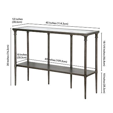 Finley & Sloane Dafna 2-Tier Console Table