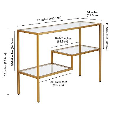 Finley & Sloane Lovett 2-Tier Console Table